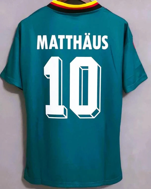 Germany 94/95 Away Retro Shirt - MATTHAUS #10
