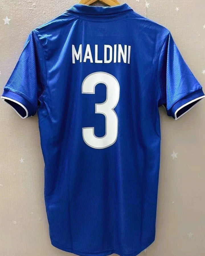 Italy 98/99 Home Retro Shirt - MALDINI #3