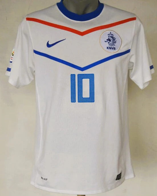 Netherlands 10/11 Away Retro Shirt - SNEIJDER #10 (+Patches)