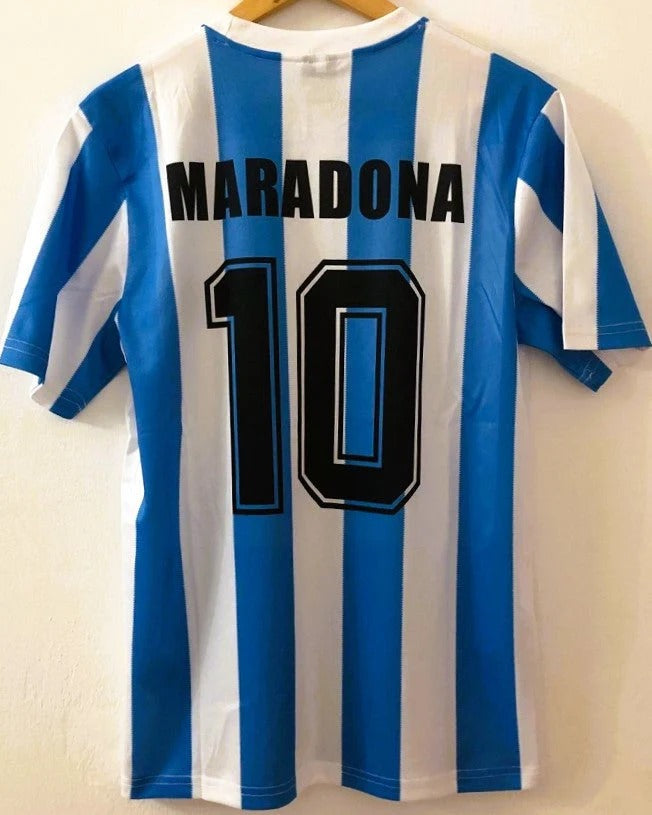 Argentina 86/87 Home Retro Shirt - MARADONA #10