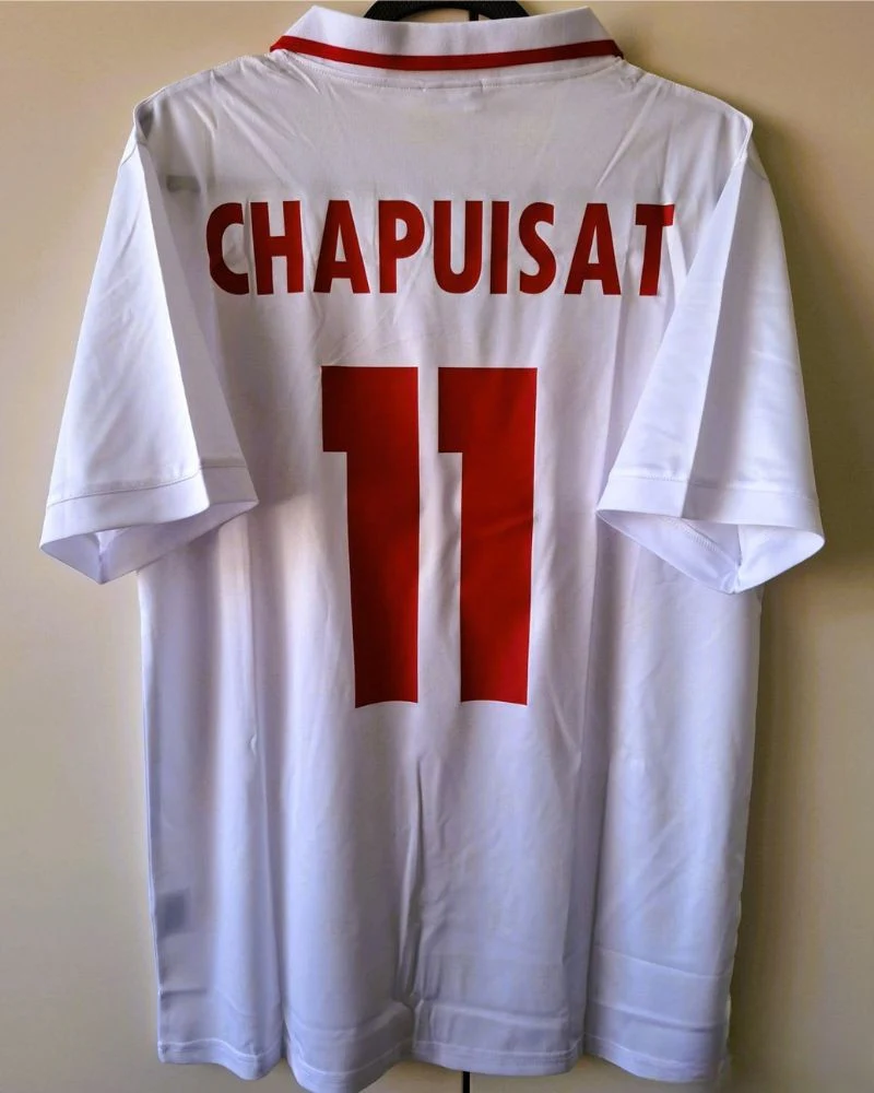 Switzerland 94/95 Away Retro Shirt - CHAPUISAT #11