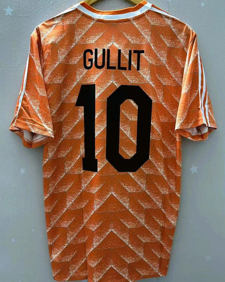 Netherlands 88/89 Home Retro Shirt - GULLIT #10