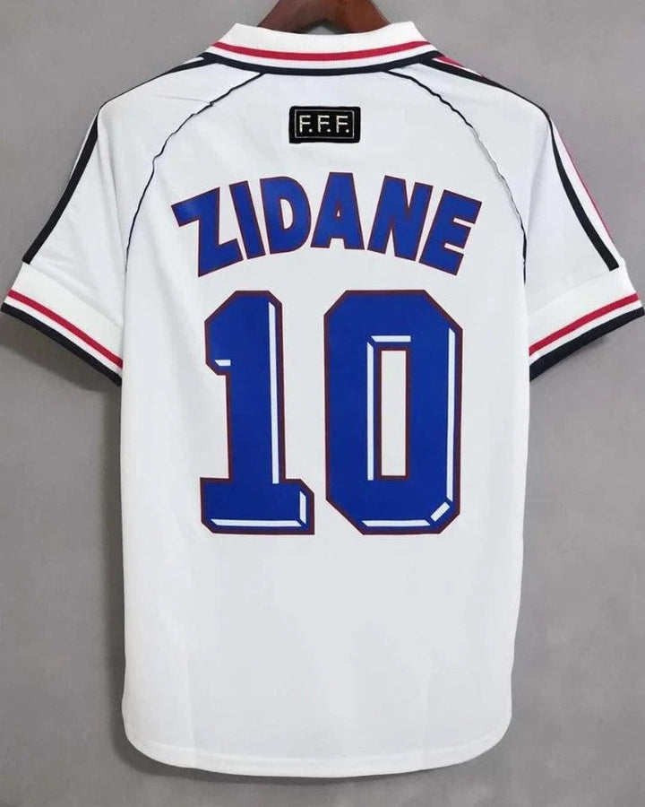 France 98/99 Away Retro Shirt -ZIDANE #10