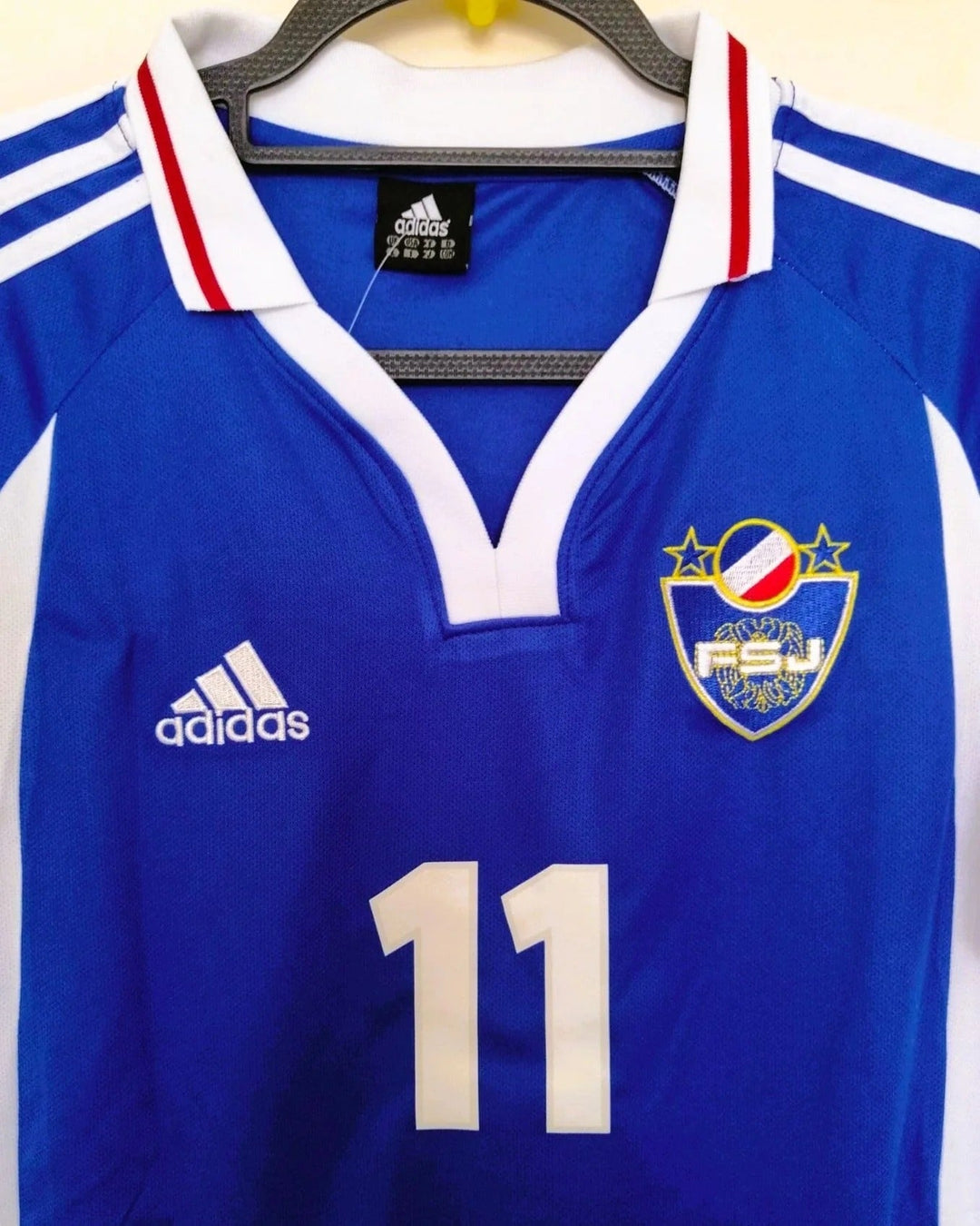 Yugoslavia 00/01 Home Retro Shirt - MIHAJLOVIC #11 (+Patches)