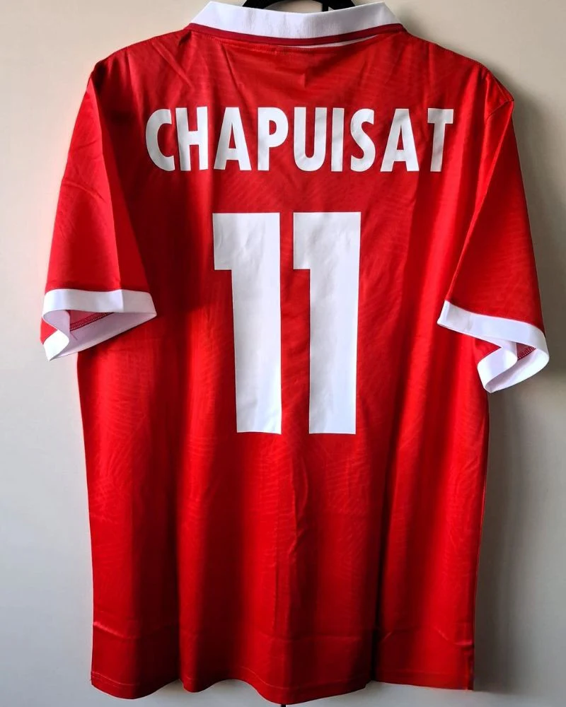 Switzerland 94/95 Home Retro Shirt - CHAPUISAT #11