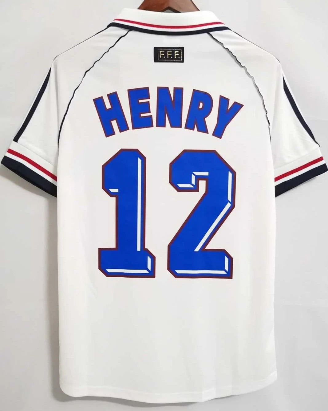 France 98/99 Away Retro Shirt - HENRY #12