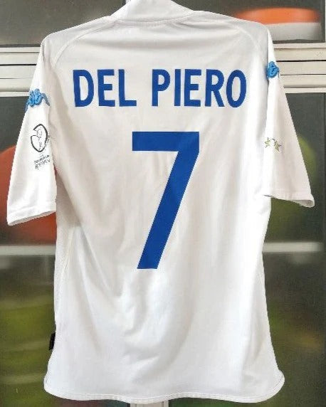 Italy 02/03 Away Retro Shirt - DEL PIERO #7 (+Patches)