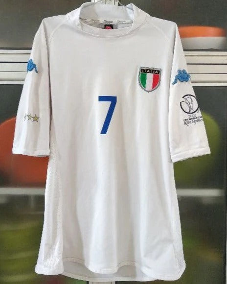 Italy 02/03 Away Retro Shirt - DEL PIERO #7 (+Patches)