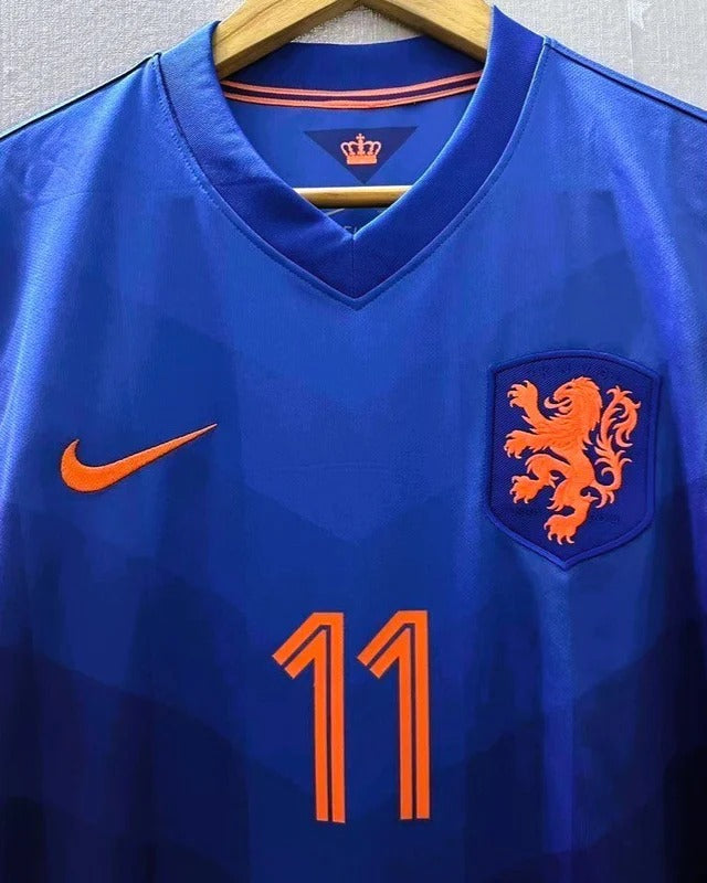 Netherlands 14/15 Away Retro Shirt - ROBBEN #11
