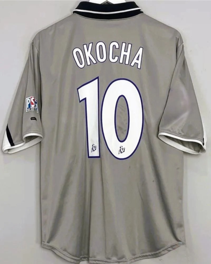 PSG 00/01 Away Retro Shirt - OKOCHA #10