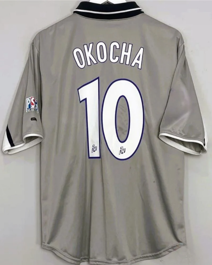 PSG 00/01 Away Retro Shirt - OKOCHA #10