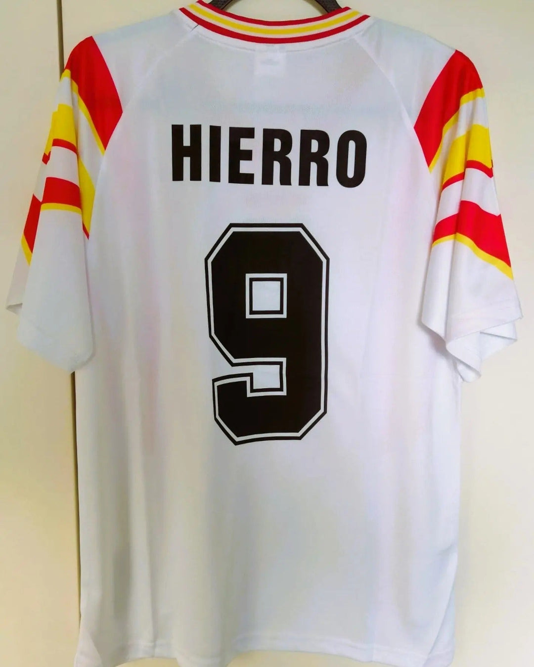 Spain 96/97 Third Retro Shirt - HIERRO #9