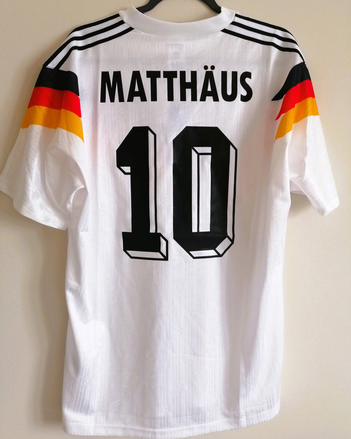 Germany 90/91 Home Retro Shirt - MATTHAUS #10