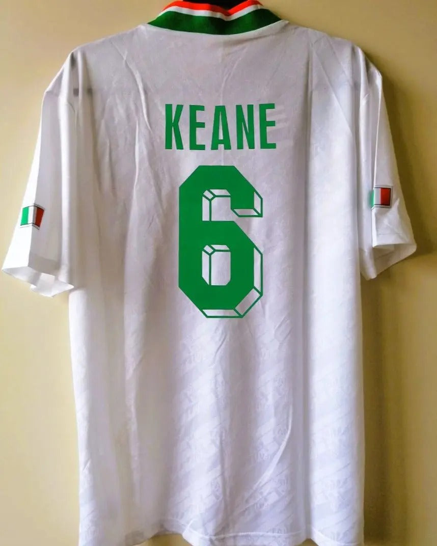 Ireland 94/95 Away Retro Shirt - KEANE #6