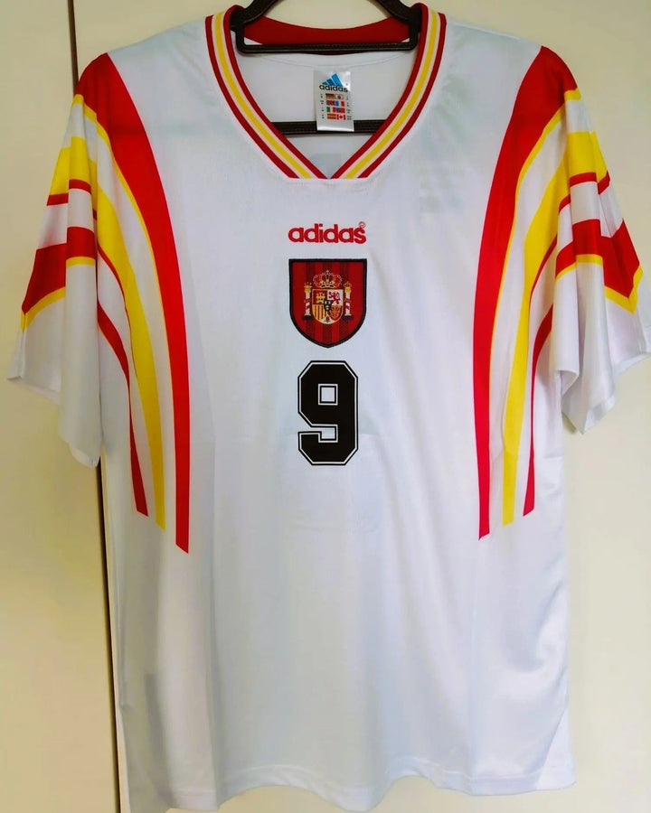 Spain 96/97 Third Retro Shirt - HIERRO #9