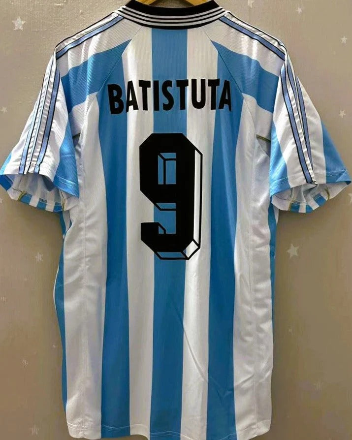 Argentina 98/99 Home Retro Shirt - BATISTUTA #9