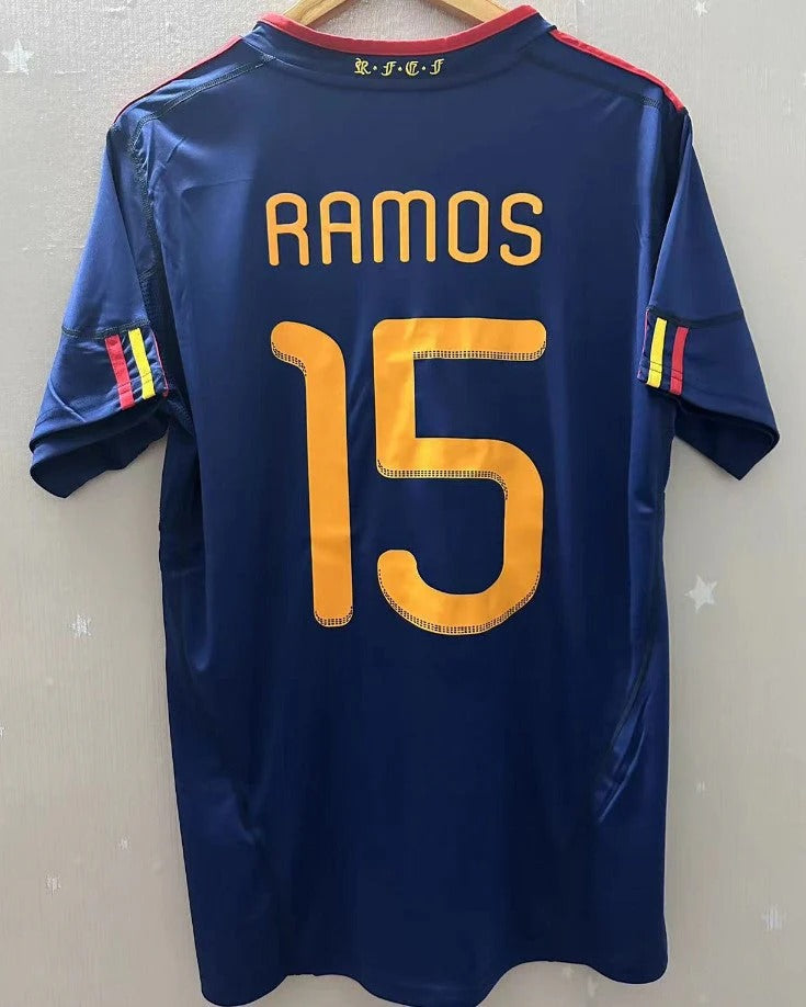 Spain 10/11 Away Retro Shirt - RAMOS #15