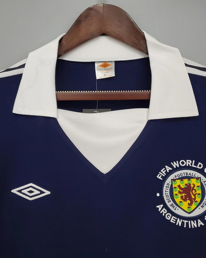 Scotland 78/79 Home Retro Shirt - DALGLISH KENNY #7
