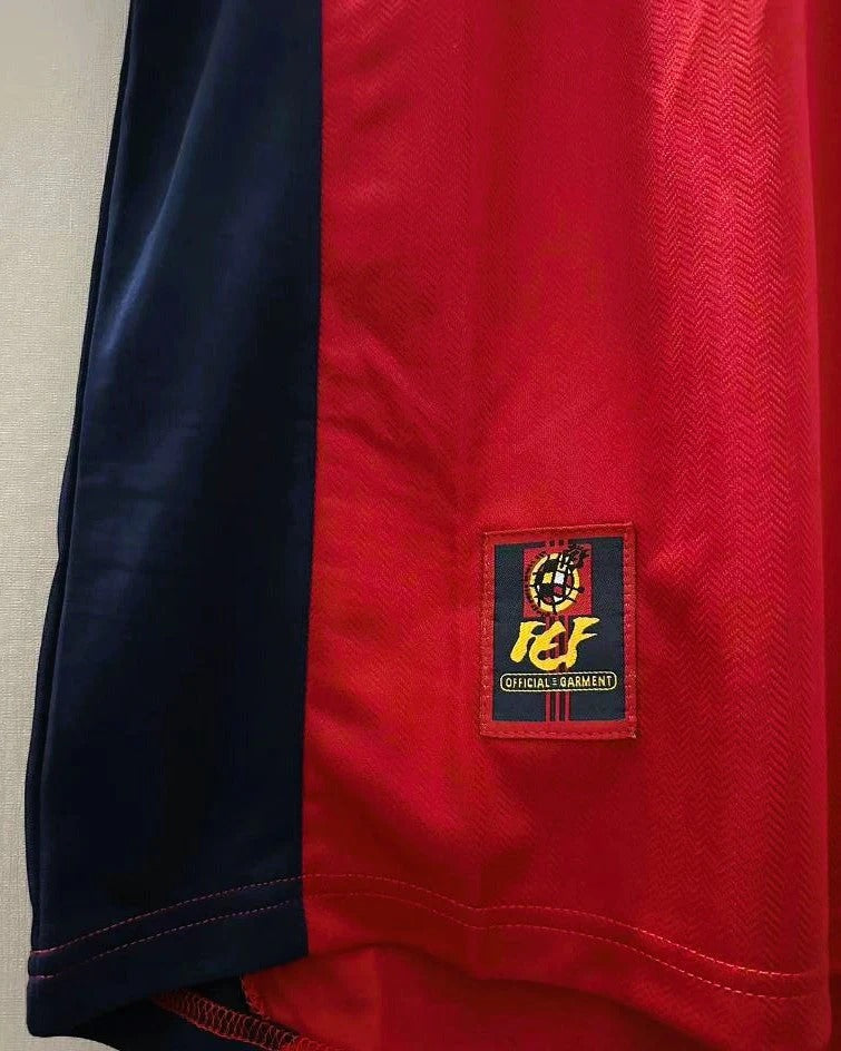 Spain 98/99 Home Retro Shirt - RAUL #10