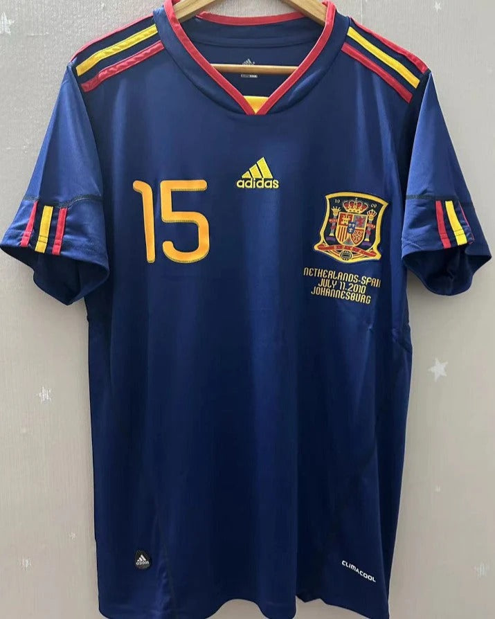 Spain 10/11 Away Retro Shirt - RAMOS #15