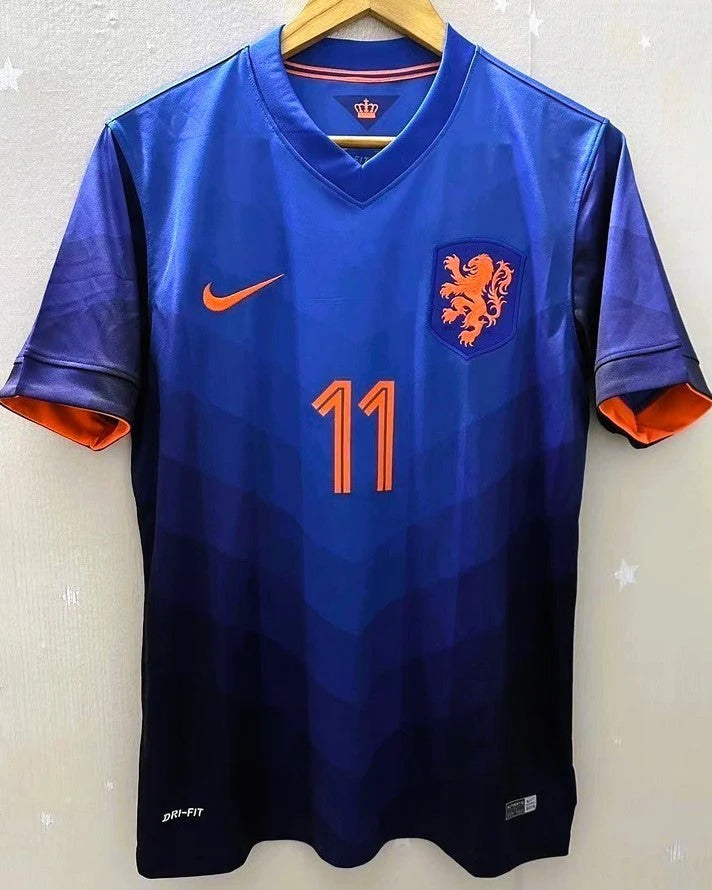 Netherlands 14/15 Away Retro Shirt - ROBBEN #11