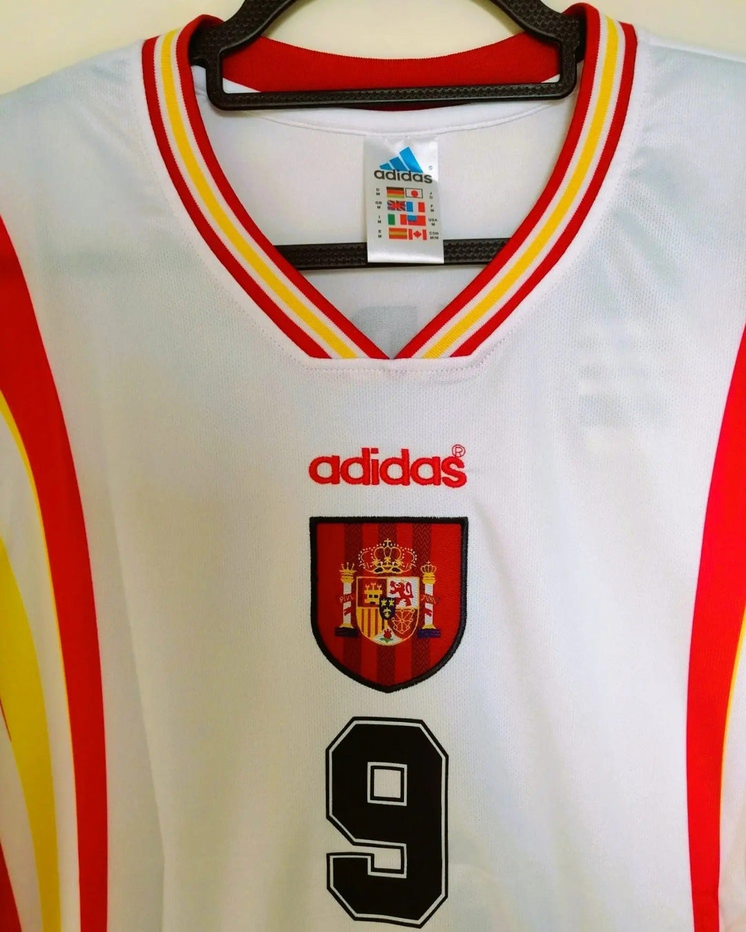 Spain 96/97 Third Retro Shirt - HIERRO #9