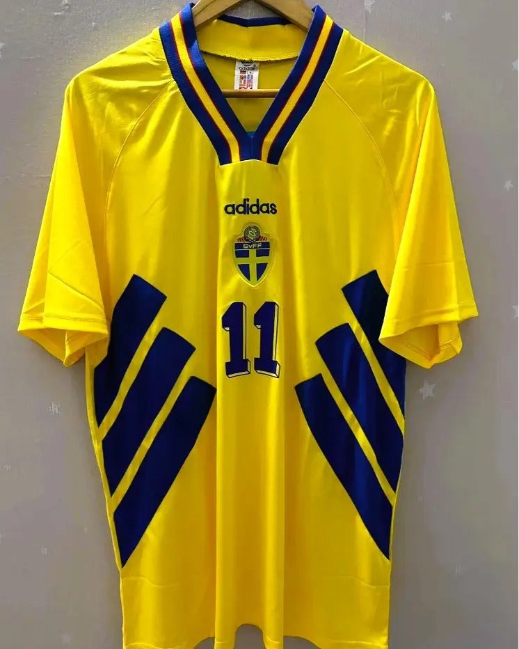 Sweden 94/95 Home Retro Shirt - BROLIN #11