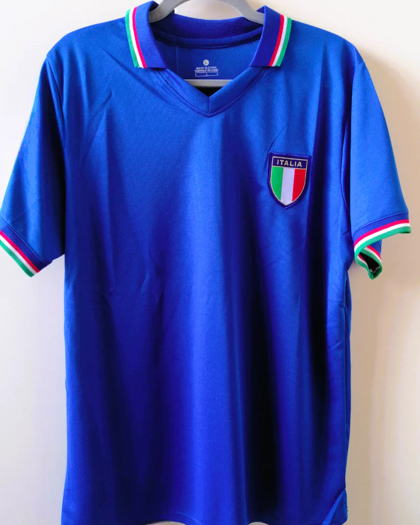 Italy 82/83 Home Retro Shirt - ROSSI #20