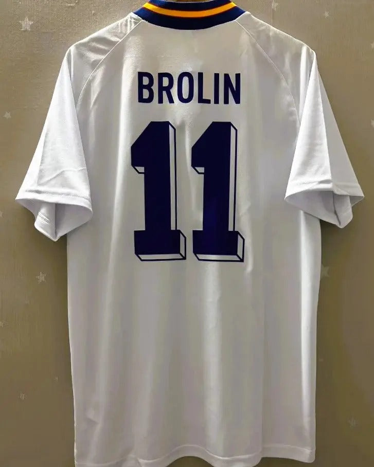 Sweden 94/95 Away Retro Shirt - BROLIN #11
