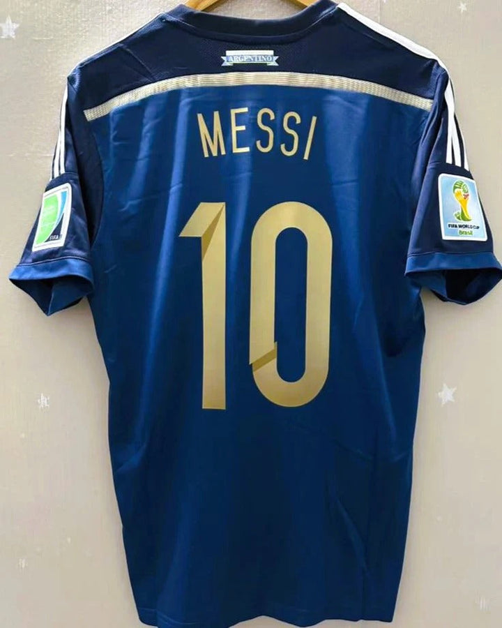 Argentina 14/15 Away Retro Shirt - MESSI #10 (+Patches)