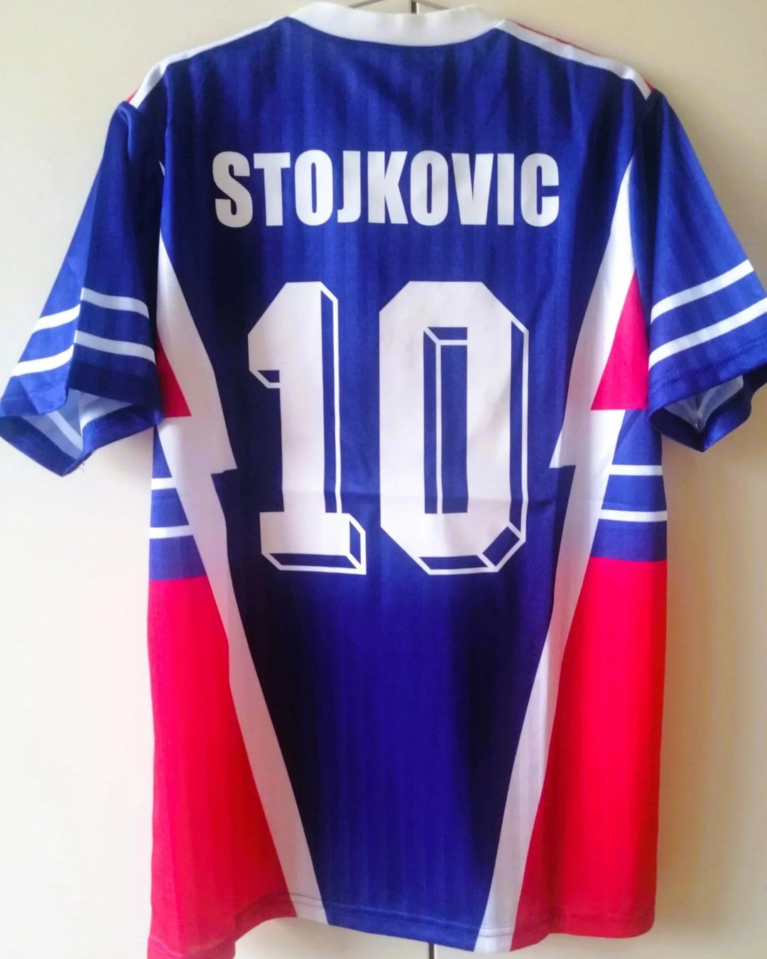 Yugoslavia 90/91 Home Retro Shirt - STOJKOVIC #10