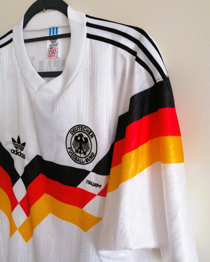 Germany 90/91 Home Retro Shirt - MATTHAUS #10