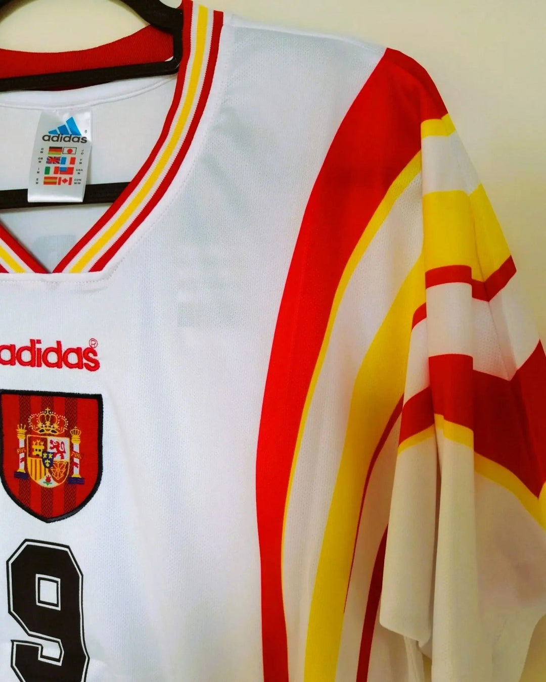 Spain 96/97 Third Retro Shirt - HIERRO #9