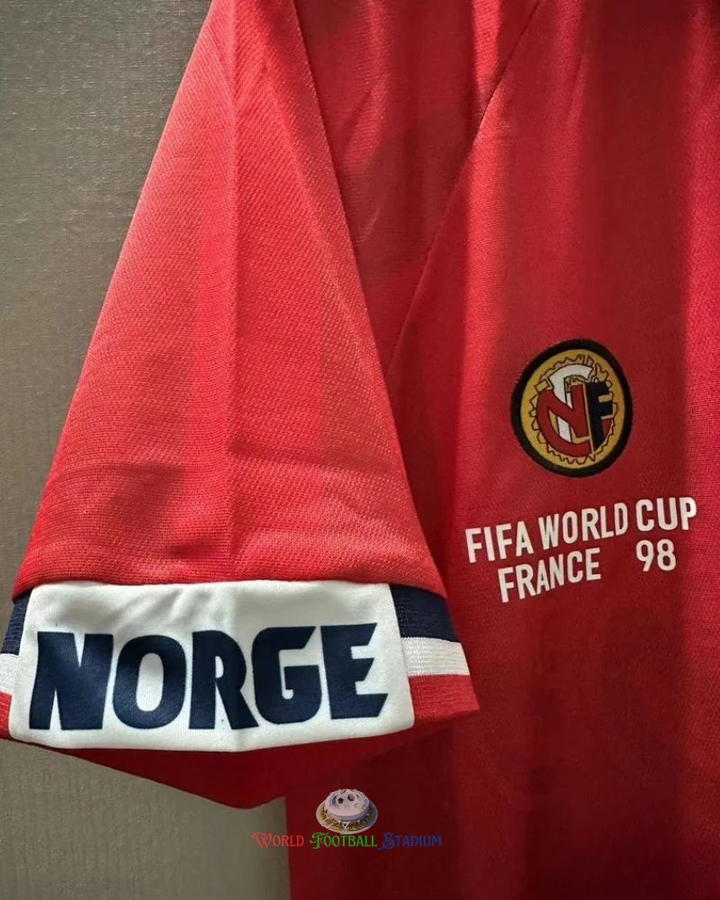 Norway 98/99 Home Retro Shirt - T.A. FLO #9