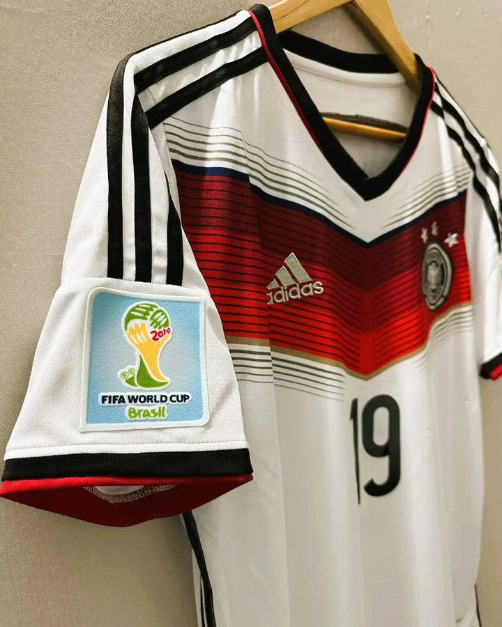 Germany 14/15 Home Retro Shirt - GOTZE #19 (+Patches)