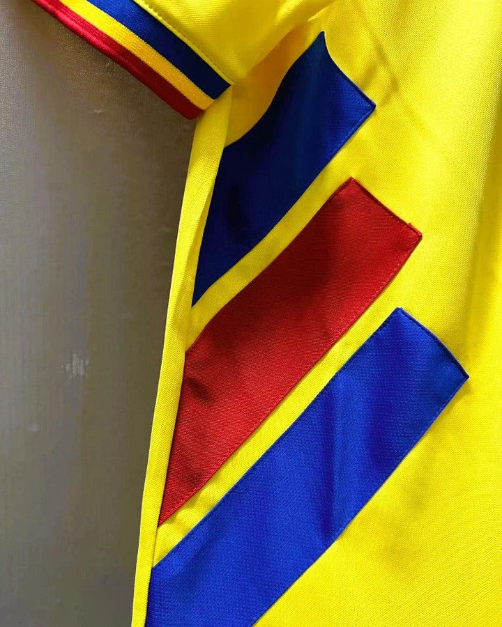 Romania 94/95 Home Retro Shirt - HAGI GHEORGHE #10