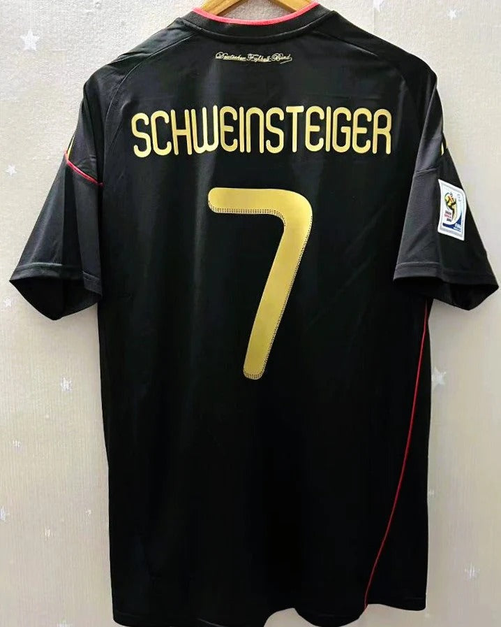 Germany 10/11 Away Retro Shirt - SCHWEINSTEIGER #7 (+Patches)