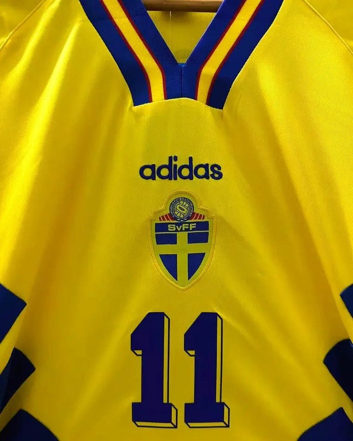 Sweden 94/95 Home Retro Shirt - BROLIN #11
