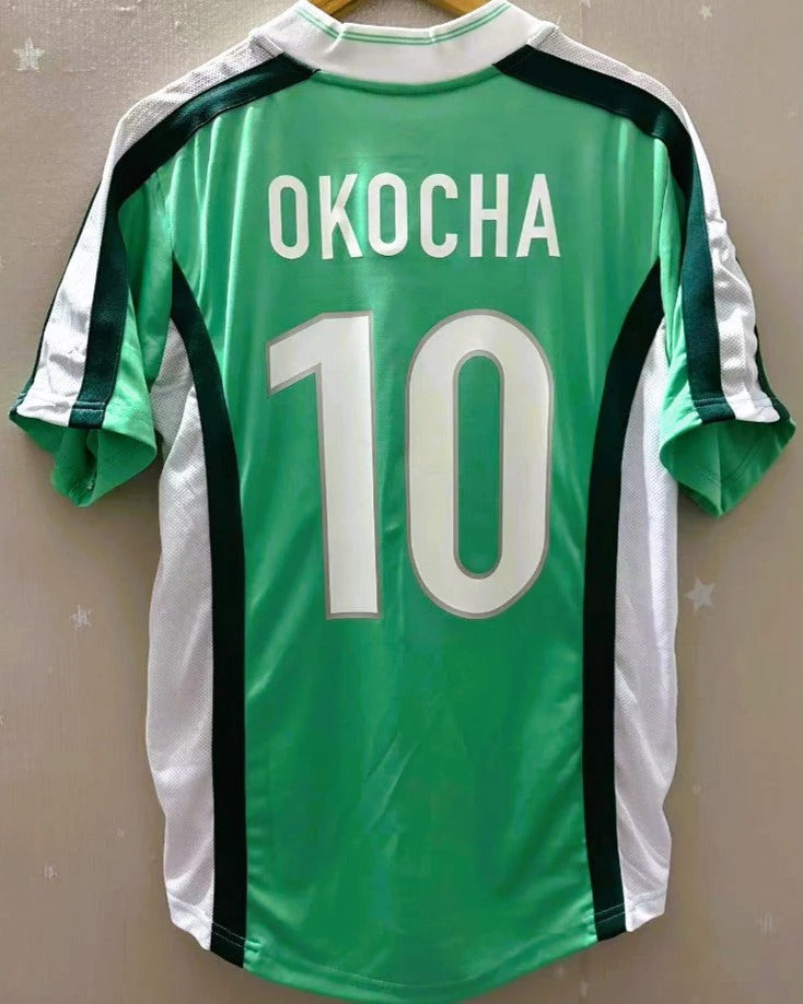 Nigeria 98/99 Home Retro Shirt - OKOCHA #10