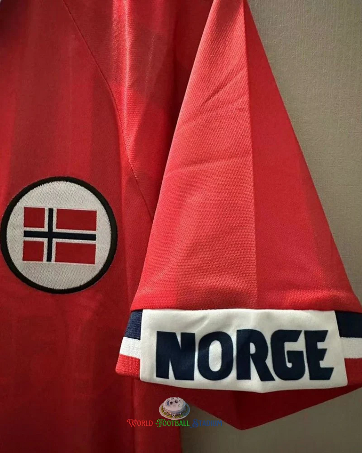 Norway 98/99 Home Retro Shirt - T.A. FLO #9