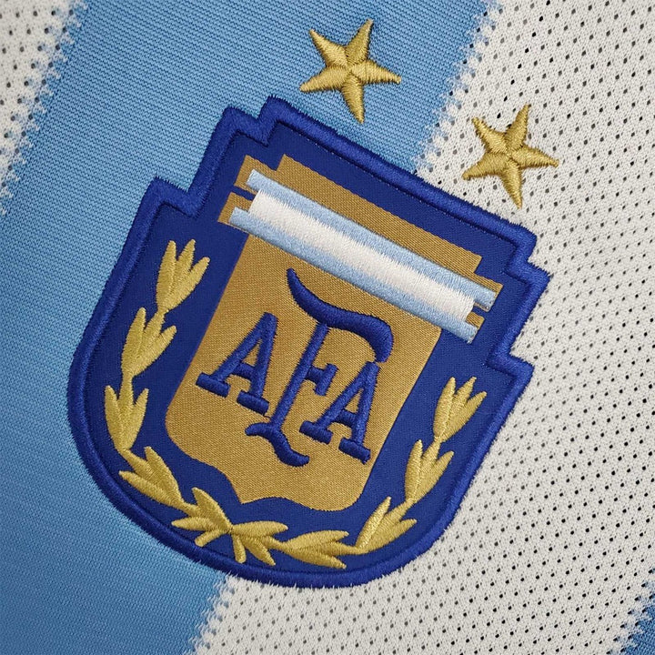 Argentina 10/11 Home Retro Shirt - MESSI #10 (+Patches)