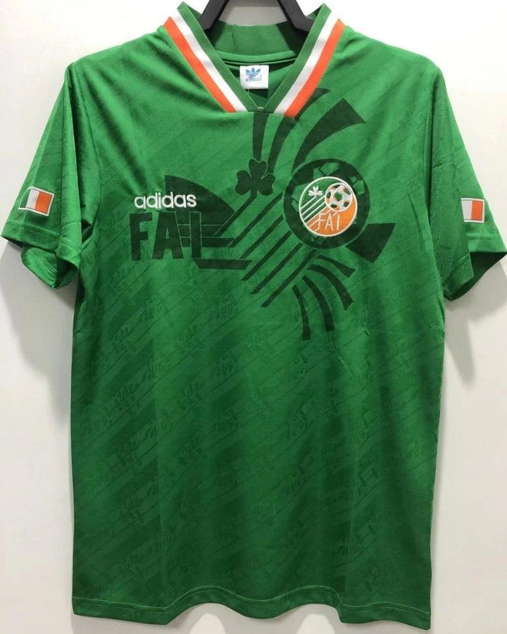 Ireland 94/95 Home Retro Shirt - KEANE #6