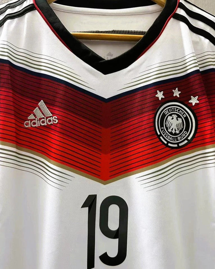 Germany 14/15 Home Retro Shirt - GOTZE #19 (+Patches)