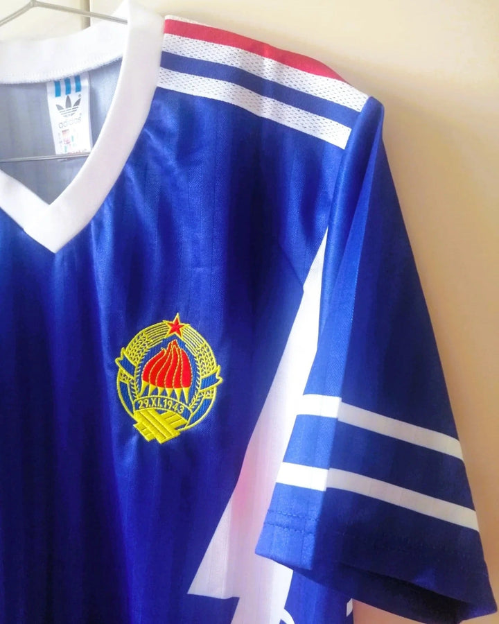 Yugoslavia 90/91 Home Retro Shirt - STOJKOVIC #10