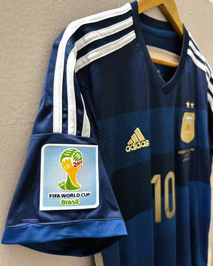 Argentina 14/15 Away Retro Shirt - MESSI #10 (+Patches)