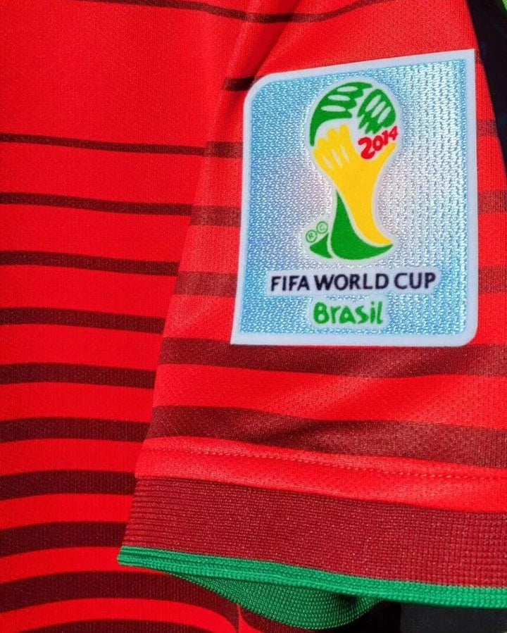 Portugal 14/15 Home Retro Shirt - RONALDO #7 (+Patches)