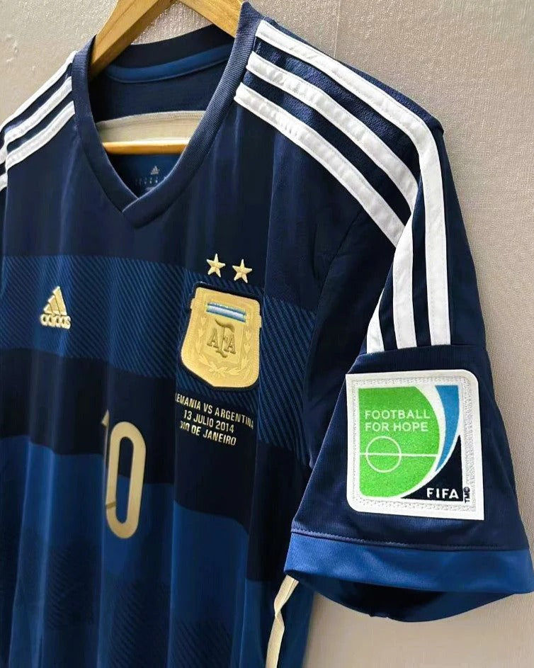 Argentina 14/15 Away Retro Shirt - MESSI #10 (+Patches)