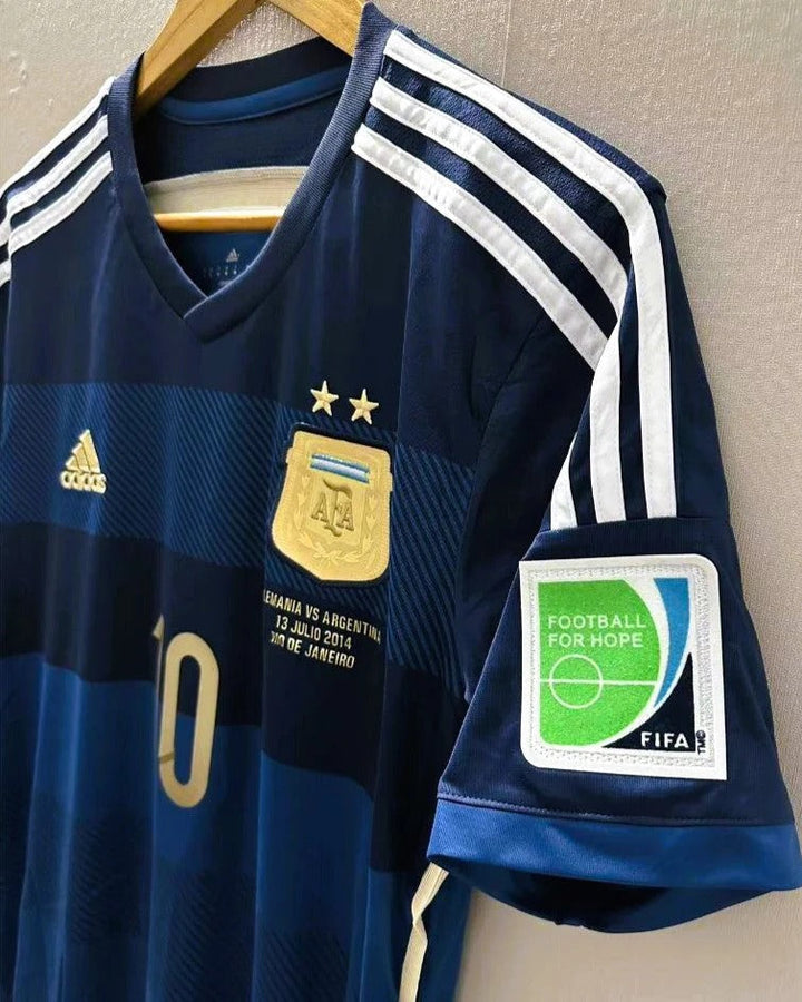 Argentina 14/15 Away Retro Shirt - MESSI #10 (+Patches)