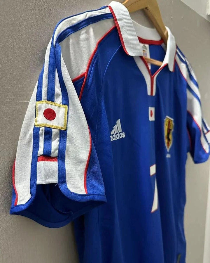 Japan 00/01 Home Retro Shirt - NAKATA #7 (+Patches)