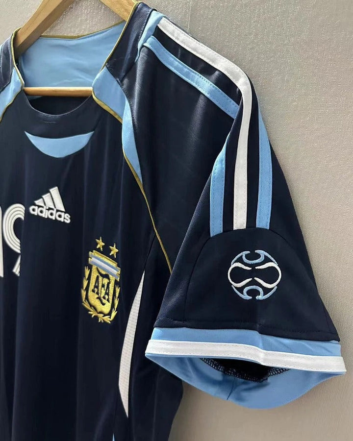 Argentina 06/07 Away Retro Shirt - MESSI #19 (+Patches)